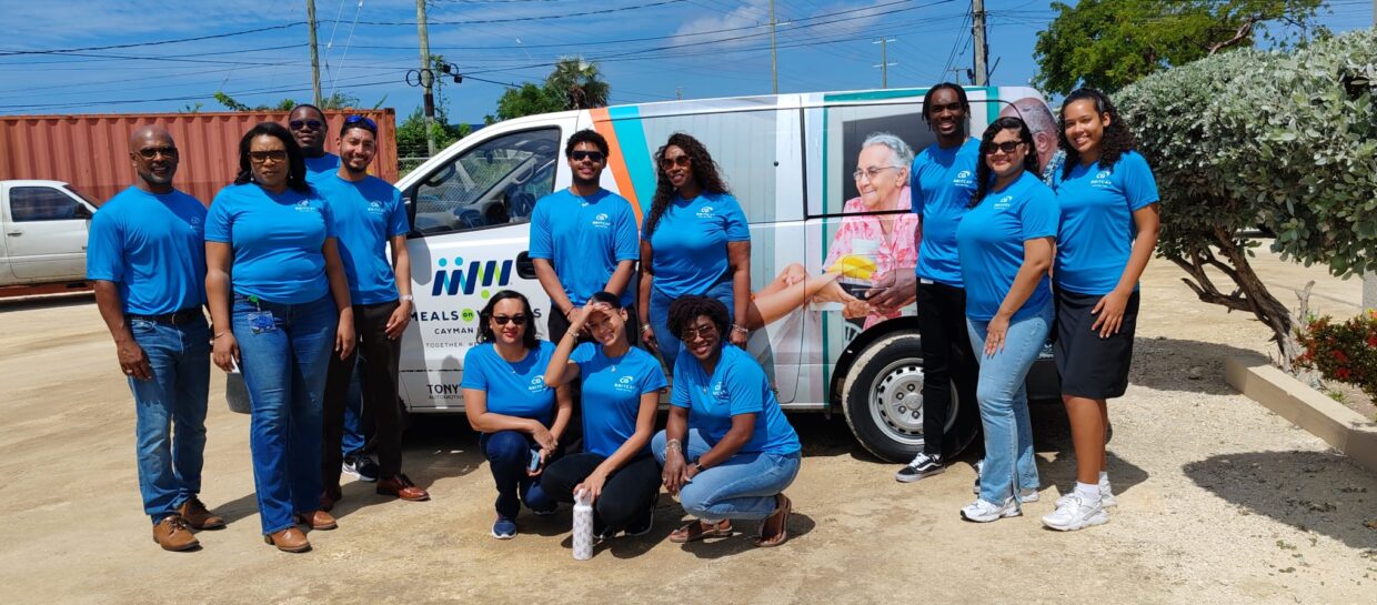 CG BritCay 2025 summer interns help deliver lunches for Meals on Wheels