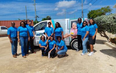 CG BritCay 2025 summer interns help deliver lunches for Meals on Wheels