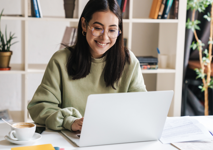 Woman Laptop